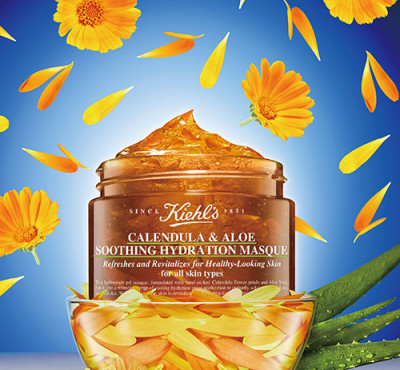 Pre-order : KIEHL\'S Calendula and Aloe Soothing Hydration Masque 100ml.