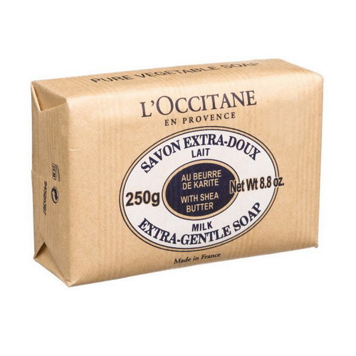 Pre-order : L\'occitane SHEA BUTTER EXTRA GENTLE SOAP - MILK 250g.