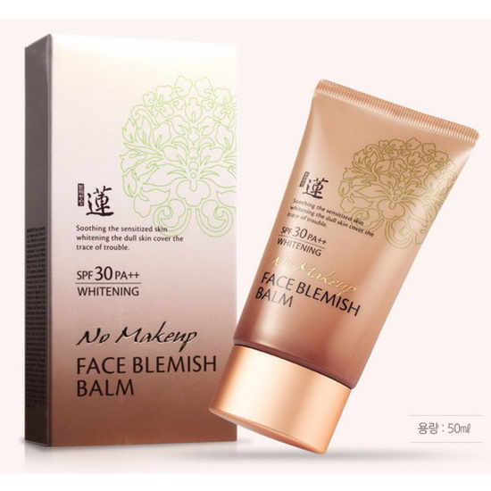 Pre-order : Welcos No Makeup Face Blemish Balm SPF30 PA++ Whitening 50ml.