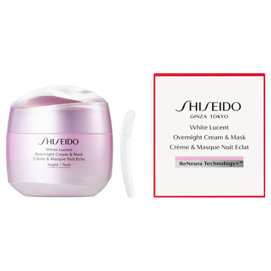Pre-order : (75ml) Shiseido White Lucent Overnight Cream and Mask
