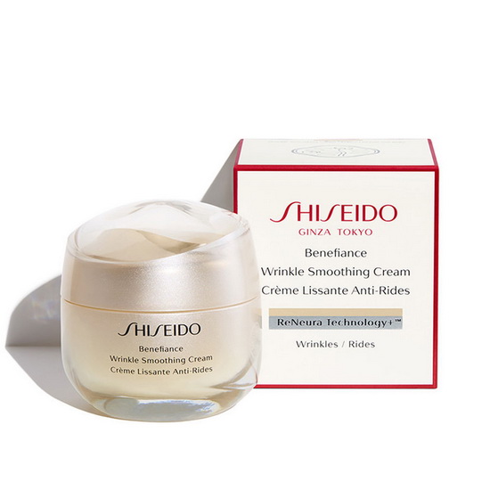 (50ml) Shiseido Benefiance Wrinkle Smoothing Cream ผิวธรรมดา-ผิวมัน