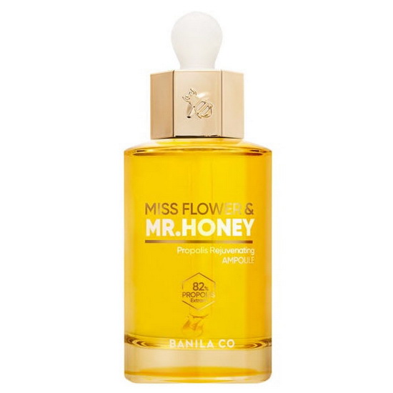 Pre-order : BANILA CO Miss Flower and Mr. Honey Propolis Rejuvenating Ampoule 50ml.