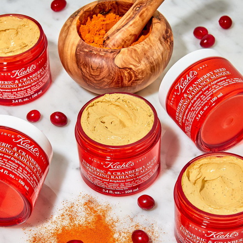 Pre-order : Kiehl\'s Turmeric and Cranberry Seed Energizing Radiance Masque 100ml.