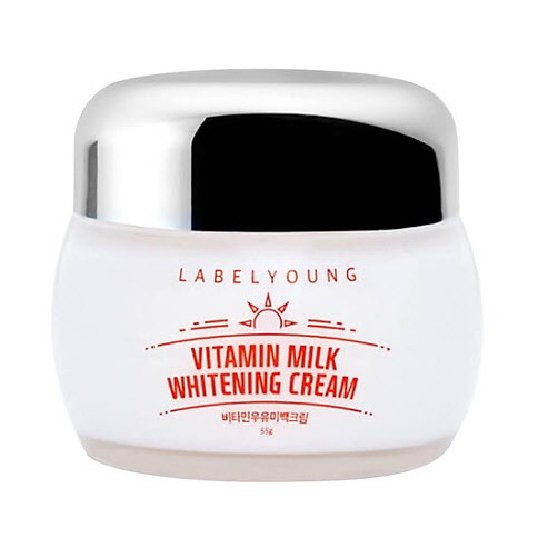 LABELYOUNG Vitamin milk whitening cream 55ml.