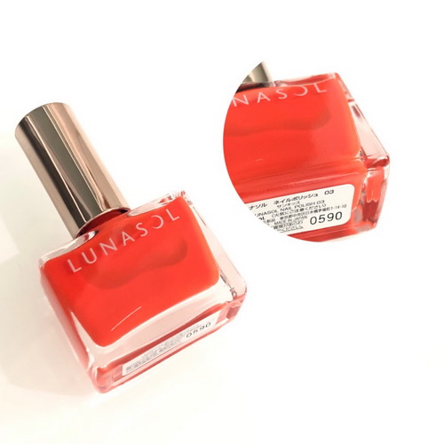 *พร้อมส่ง..ลด 50 เปอร์* Lunasol Nail Polish 12ml. รุ่นใหม่ล่าสุด - no.03 ขนาดปกติ NO BOX