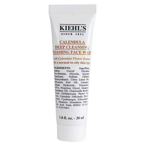 (30ml) Kiehl\'s Calendula Deep Cleansing Foaming Face Wash