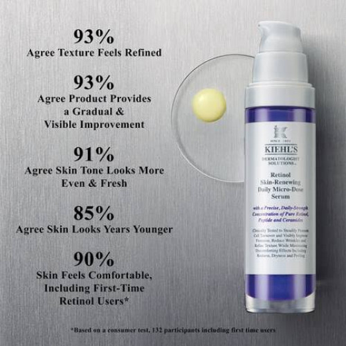(50ml) KIEHL'S Retinol SkinRenewing Daily MicroDose Serum