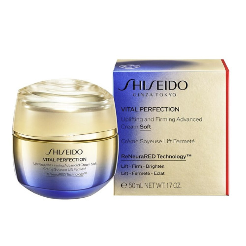 (50g) สูตร SOFT: Shiseido VITAL PERFECTION Uplifting and Firming Advanced Cream Soft