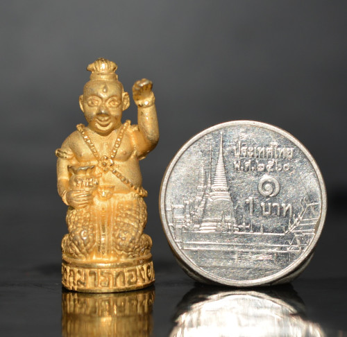 กุมารทอง สัมฤทธิ์ชุบทอง รุ่นเพิ่มทรัพย์เพิ่มสุข หลวงปู่หงษ์ วัดเพชรบุรี 2553 2