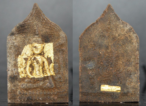 พระขุนแผนพรายสร้อยฟ้า เนื้อผงยาจินดามณีฝังตะกรุดทองคำ พระอาจารย์ศุภสิทธิ์ วัดบางน้ำชน 2557