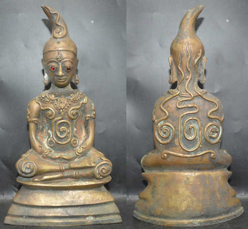 พ่องั่ง ขนาดบูชา เนื้อชนวนโบราณ พระอาจารย์ศุภสิทธิ์ วัดบางน้ำชน บุคคโล 2567