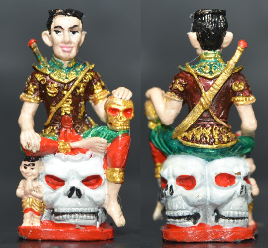 ขุนแผนพรายกุมาร เนื้อมหาชนวนเพ้นท์สี พระอาจารย์อำนาจ สำนักปฏิบัติธรรมมหาวีโร 2569 