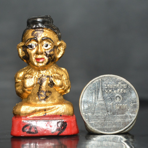 กุมารทอง  เนื้อดินเผา หลวงปู่จันทร์ วัดจันทรังษี 2567 2
