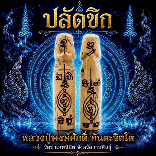 ปลัดขิก  หลวงปู่พงษ์ศักดิ์ วัดป่าเทพนิมิต จังหวัดกาฬสินธุ์  ​2569
