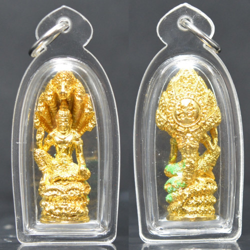 จตุคามรามเทพ เนื้อสัมฤทธิ์ชุบทองบรรจุกริ่ง  รุ่นมหาเศรษฐี 1000 ล้าน  2550