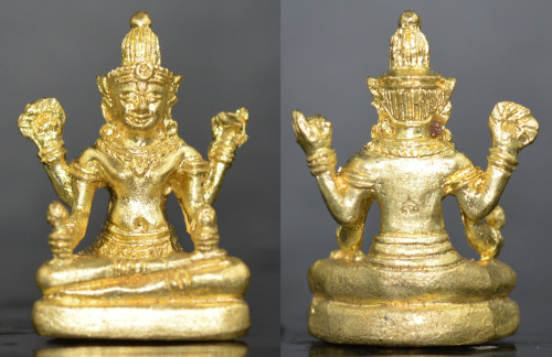 พระนาราย์ทรงไตรภพ เนื้อสุวรรณโลหิต สำนักอุณมิลิต จัดสร้าง