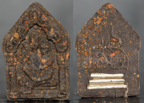 พระขุนแผนพรายกุมาร เนื้อว่านดำ ตะกรุดเสน่ห์ 3 ดอก ปลุกเสกโดย 7 พระเกจิสายมหาสเน่ห์โดยตรง