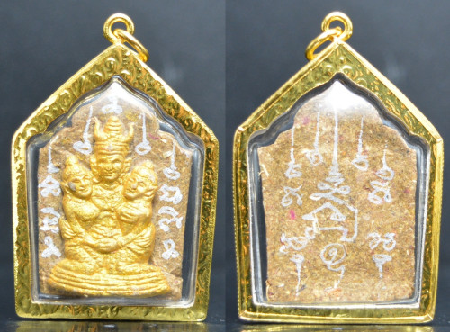 พระขุนแผนล้านนา พญาเขาคำ ทาทอง รุ่นเสน่ห์นางครวญ แรงฤทธิ์อิทธินารี ครูบาหน่อง วัดอุทัยธาราม 2569 1