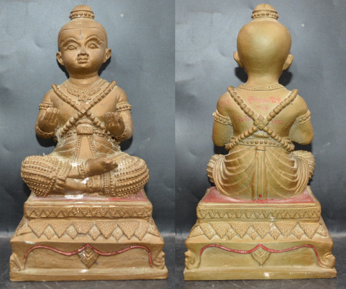 กุมารทอง ขนาดบูชา เนื้อเรซิ่น พระอาจารย์เต็ม ประเทศกัมพูชา 2554