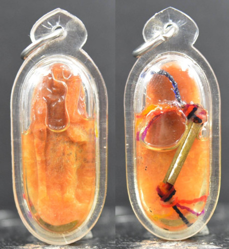 พระสิวลี แกะจากหินพระธาตุสามร้อยยอด ตาพูน ฆราวาสในดงแห่งเพชรบูรณ์ ขนาด 3.5*1.6 ซม