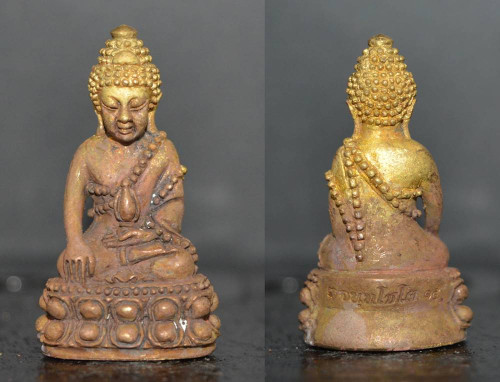 พระกริ่งจันทโชโต รุ่นอุดมโชค เนื้อมหาชนวนผิวโบราณ หลวงปู่ชัชวาลย์ วัดบ้านปูน 2563