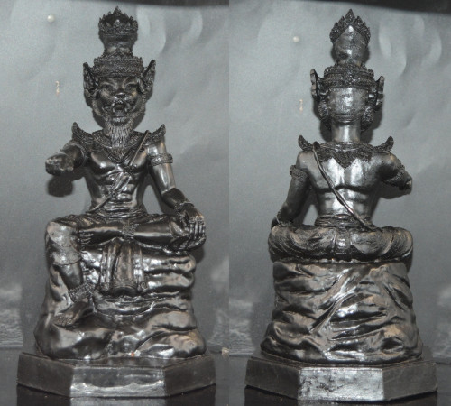 ฤาษีหน้าเสือ เนื้อเรซิ่น ขนาดบูชา หลวงพ่อวิชัย วัดอุทุมพร 2568