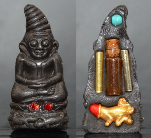 งั่ง ปะฉะดะ เนื้อว่านดำผสมผงอาถรรย์ ครูบาแบ่ง วัดบ้านโตนด 2567