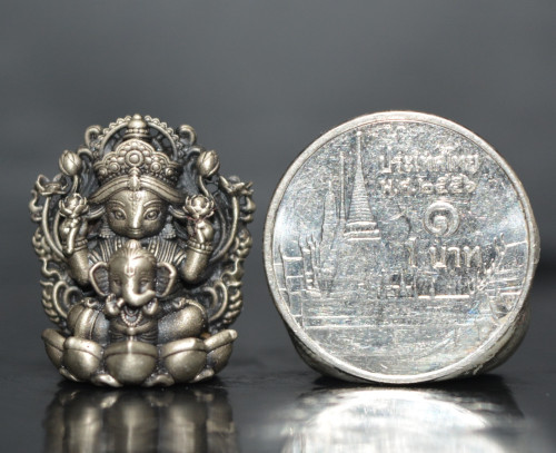 พระแม่อุมาเทวี เนื้อบรอนซ์รมไวท์ซาติน หลวงปู่ยูร วัดหนองป่าหมาก 2568 2