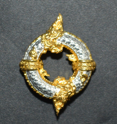 บ่วงนาคบาศ เนื้อชนวนชุบ 2K พระอาจารย์สรรค์ วัดศรีสว่างอารามณ์ 2568