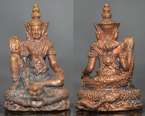 จตุคามรามเทพ รุ่นจักรพรรดิมหาราช เนื้อชนวน 2550