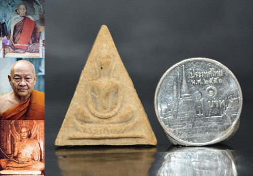 พระสมเด็จแสน พระสังฆราชป๋า วัดโพธิ์ กรุงเทพ ปี 2512 เนื้อผง หลวงปู่โต๊ะร่วมเสก