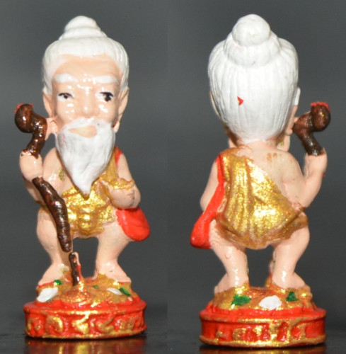 ชูชก ขอเงินล้าน มหาเศรษฐี เนื้อสัมฤทธิ์เพ้นท์ผ้าทอง พระอาจารย์อำนาจ มหาวีโร 2568