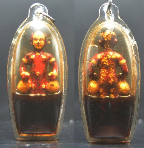 กุมารทอง  แช่ในน้ำมันอาถรรย์ อาจารย์วีรเทพ ญาณครูประสิทธ์ 2555