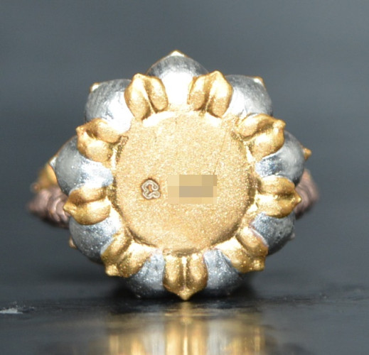 พระแม่อุมาเทวี เนื้อบรอนซ์ชุบ 3k หลวงปู่ยูร วัดหนองป่าหมาก 2568 1