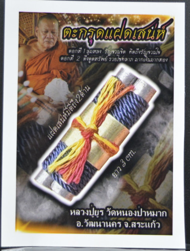 ตะกรุดแฝดเสน่ห์ หลวงปู่ยูร วัดหนองป่าหมาก 2568 3
