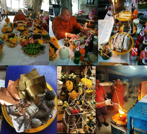 ติ๊บพญาธร มหาเสน่ห์ เนื้อทองชนวน พระอาจารย์ศุภสิทธิ์ วัดบางน้ำชน บุคคโล 2561 4