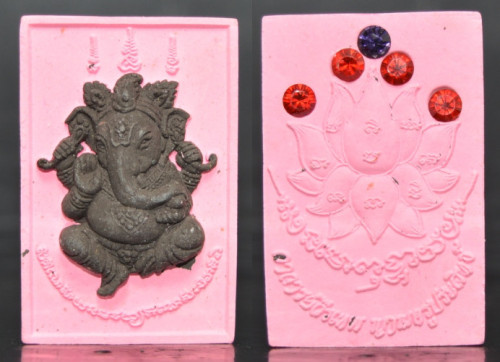 พระพิฆเนศ เนื้อผงพุทธคุณ  อาจารย์วีรเทพ ญาณครูประสิทธ์ 2556 3