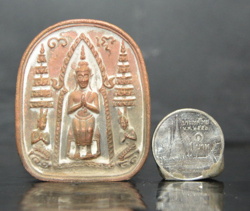 พระยอดขุนพลหล่อโบราณ เนื้อชนวน หลวงพ่อท่านผ่อง วัดแจ้ง 2566 1