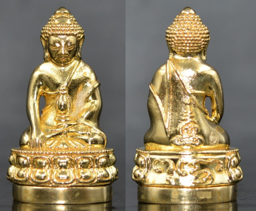 พระกริ่งพุทโธ กริ่งจักรพรรดิ์แดนมังกรเยาวราช เนื้อทองทิพย์ วัดสัมพันธวงศ์ 2567