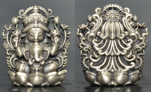 พระแม่อุมาเทวี เนื้อบรอนซ์รมไวท์ซาติน หลวงปู่ยูร วัดหนองป่าหมาก 2568