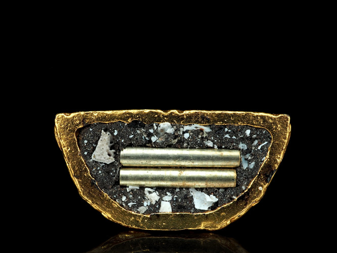 พญางั่งเจ้าเสน่ห์พิศวาส เนื้อสัมฤทธิ์ชุบแบล็คลายทอง ฤาษีสมเดช (ครูบาเดช) ป่าช้าบ้านใหม่รัตนโกสินทร์ 2