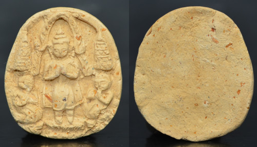 พระยอดขุนพล เนื้อผงพุทธคุณ รุ่นมหาจักรพรรกดิ์เขาอ้อ อาจารย์เปลี่ยน หัทยานนท์ 2559