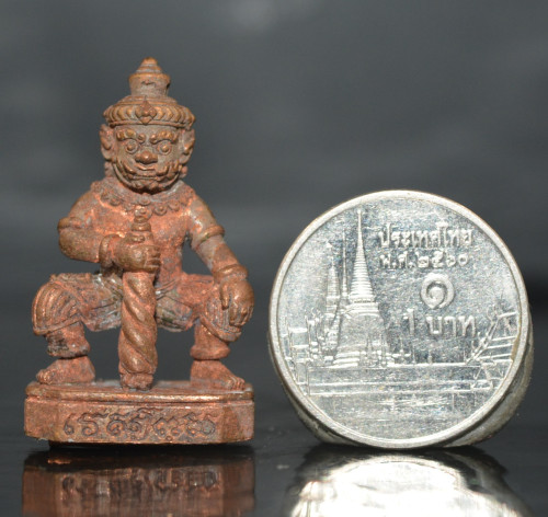 ท้าวเวสสุวรรณ เนื้อสัมฤทธิ์+ตะกรุดสาริกาทองแดง ตาพูน (ปู่เข็มทอง)   ฆราวาสในดงแห่งเพชรบูรณ์ 2557 2