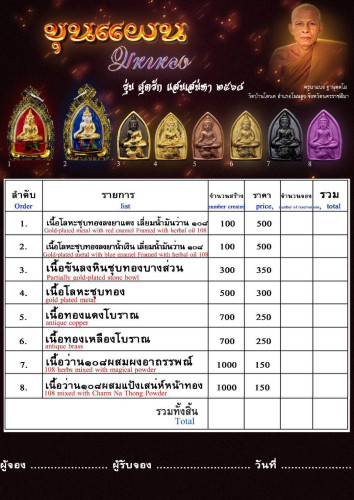 Preorder เปิดจอง ขุนแผนมหาหลง 1