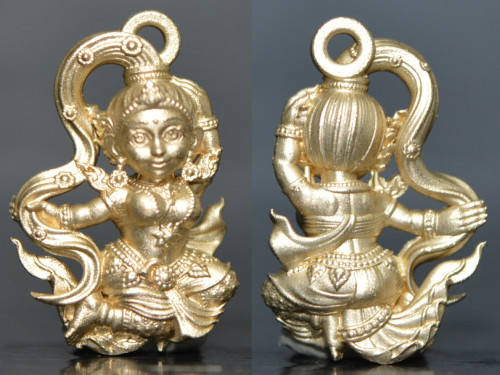 พระแม่ธรณี เนื้อบรอนซ์ พระอาจารย์ดนุพล วัดห้วยแหน 2568