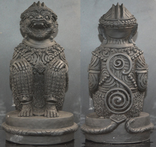 หนุมาน ขนาดบูชา เนื้อแร่ หลวงพ่อสำเนา วัดโพสังโฆ สิงห์บุรี 2558