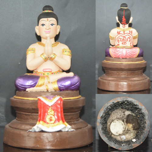 กุมารทอง เนื้อเรซิ่น เพ้นท์สี ขนาดบูชา หลวงพ่อวิชัย วัดอุทุมพร 2558