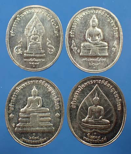 ครบชุด 5 องค์สุดยอดพระพุทธรูปศักดิ์สิทธิ์แห่งประเทศไทย(พระพุทธปัญจภาคี)สวยกริ๊บยันกล่อง+บัตรรับรองพร 4