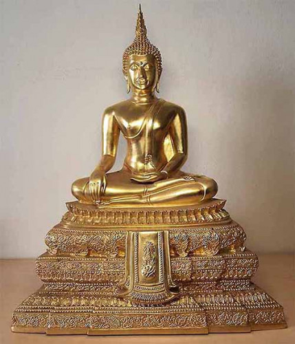 ที่อื่นขาย 7-8 หมื่น พระพุทธยุติธรรมโลกนาถ พ.ศ.๒๕๓๕ ผิวสวยยังกะทองคำ*ส23