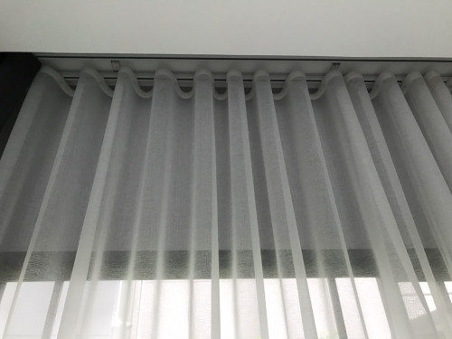 รางม่านลอนเทปผ้า Snake 2